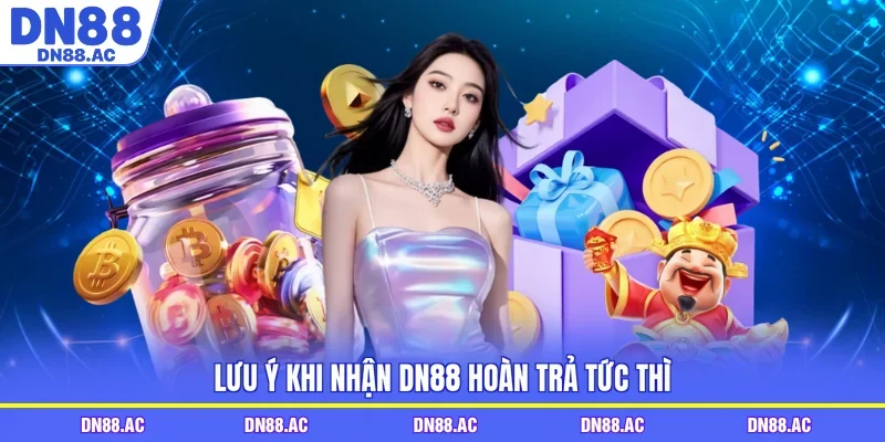 Lưu ý khi nhận DN88 hoàn trả tức thì