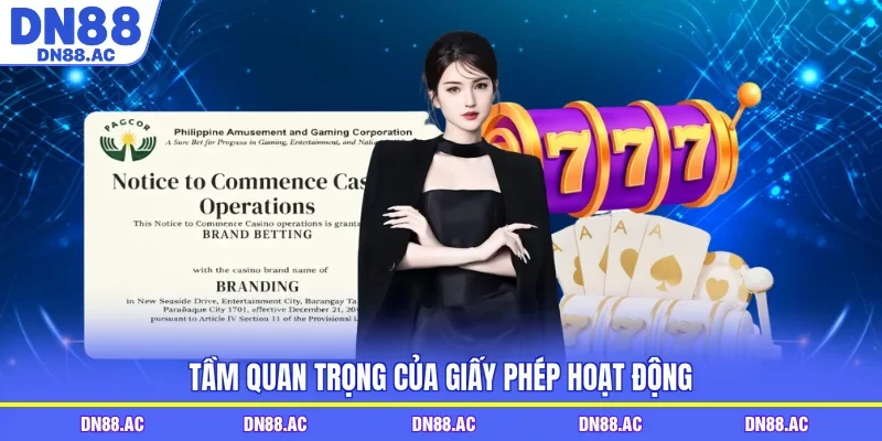 Tầm quan trọng của giấy phép hoạt động
