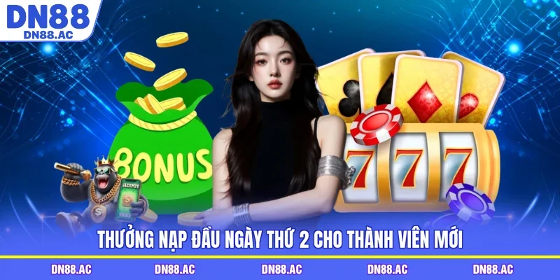 Thưởng nạp đầu ngày thứ 2 cho thành viên mới